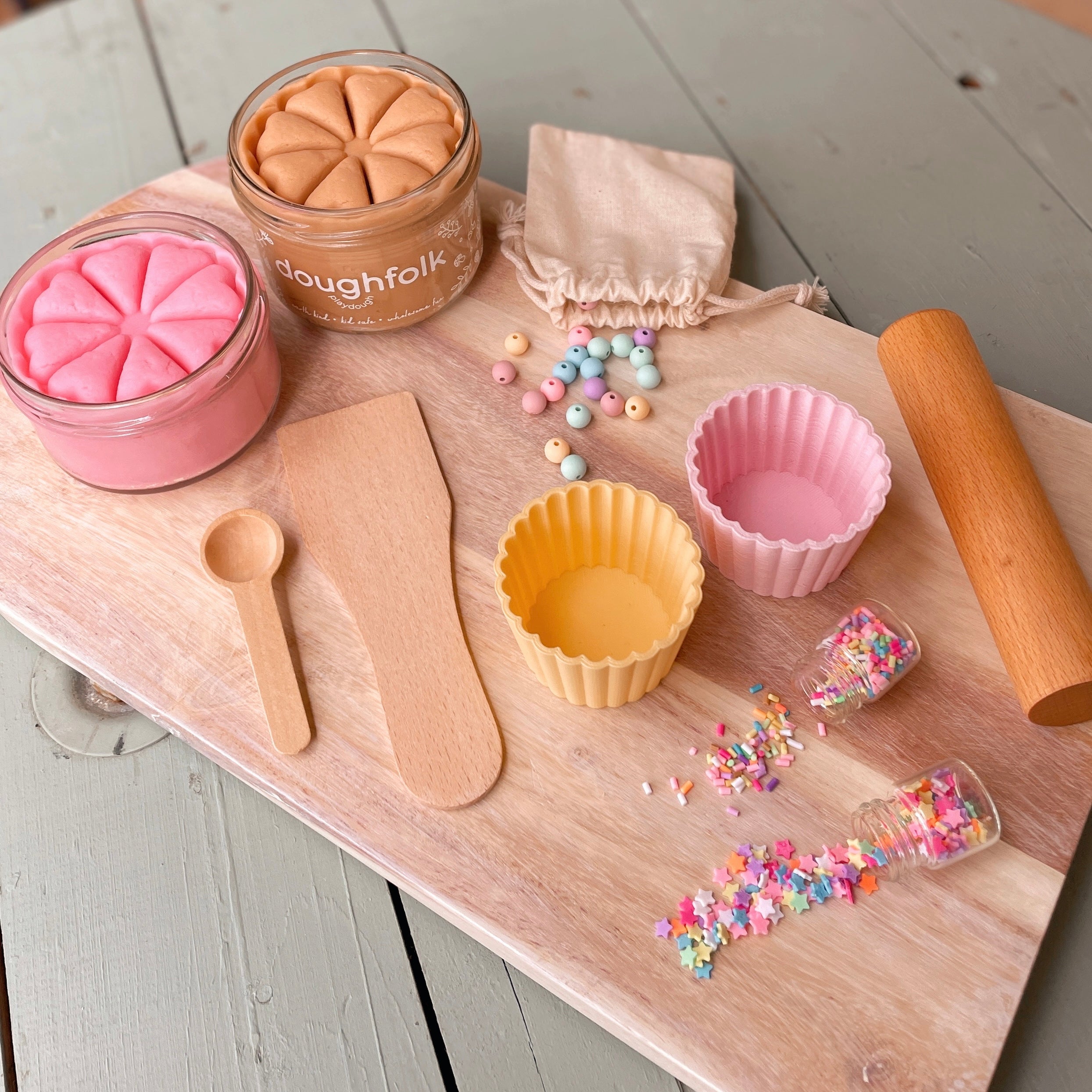 Cupcake Play Dough Kit