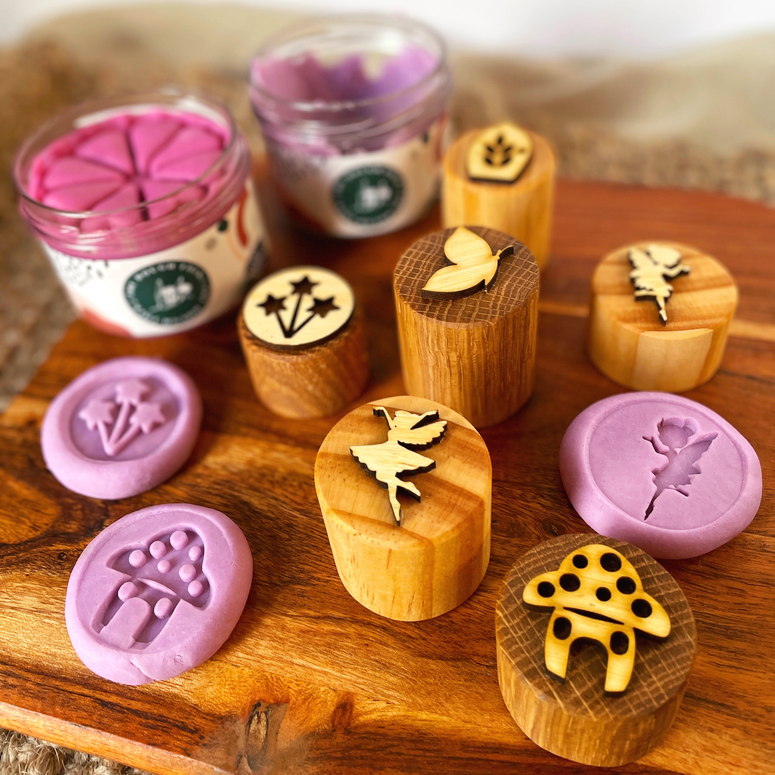 Forest Fairies Dough Stamps